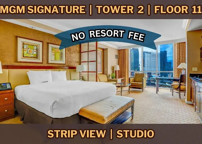 11Th Floor Mgm Signature Studio:Strip View, No Fee