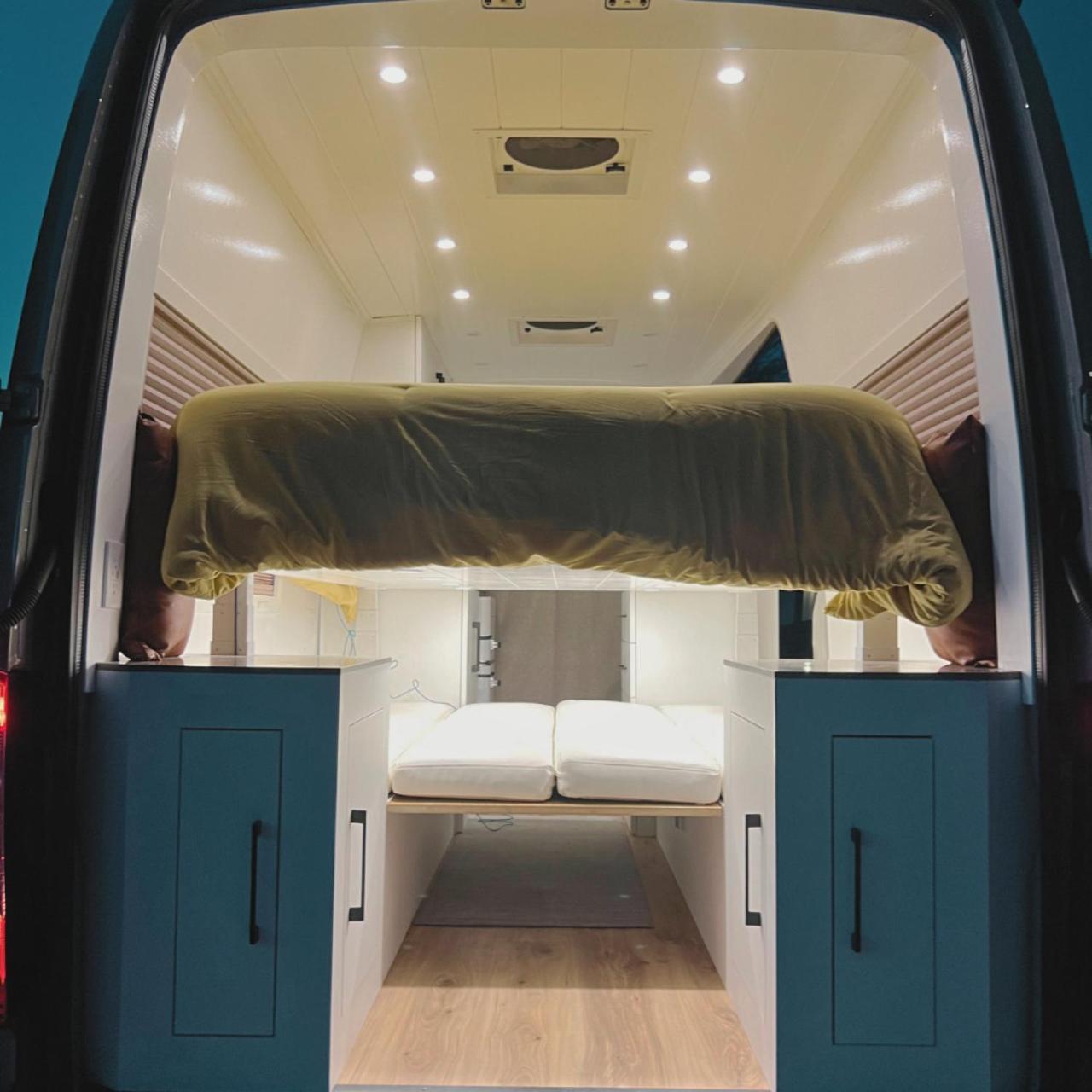 2022 Mercedes Campervan With Electric Bikes