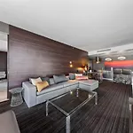Huge Modern Luxury 17 Floor Panoramic Corner Suite With Open Balcony