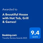 A Beautiful House With Hot Tub, Grill & Games!