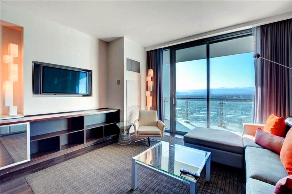 Aparthotel Luxury 53rd Flr With Amazing Sunset View & Balcony No Refee At Palms Place Las Vegas