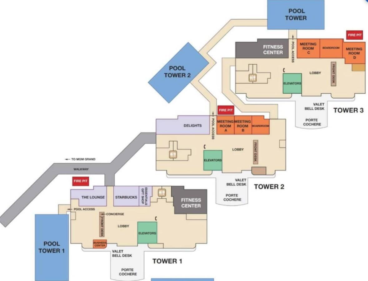 Apartamento Balcony Full Strip View Mgm Signature Free Valet