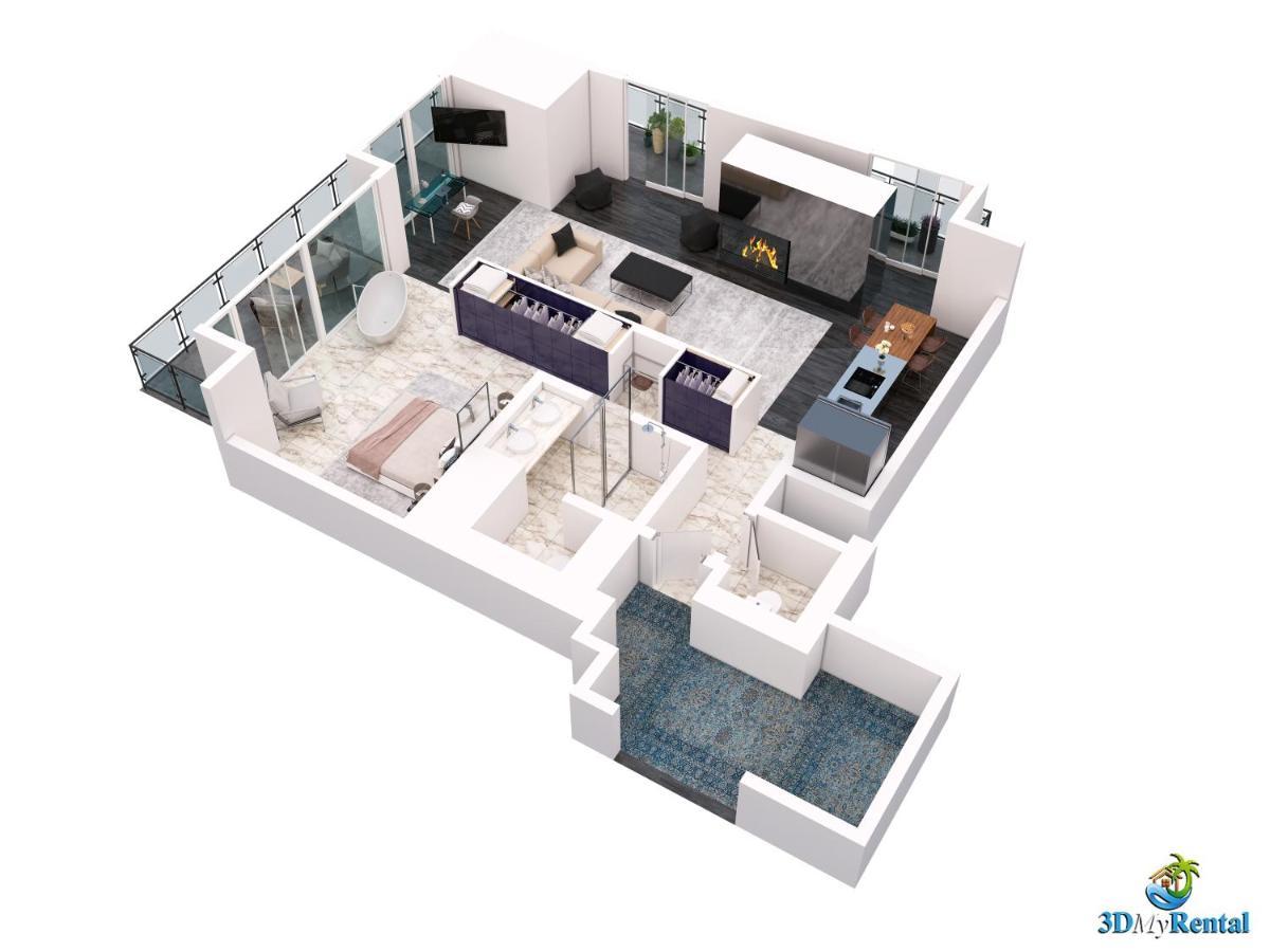 Vegas Palms High 52nd Fl. 1bdr Corner Penthouse 1220sqft * Las Vegas