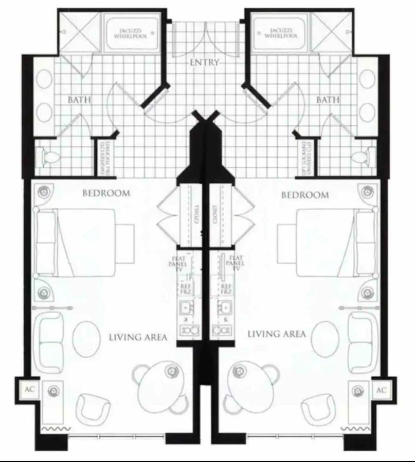 Appartement No Fees-mgm Stripview Adjoining F1 View Las Vegas