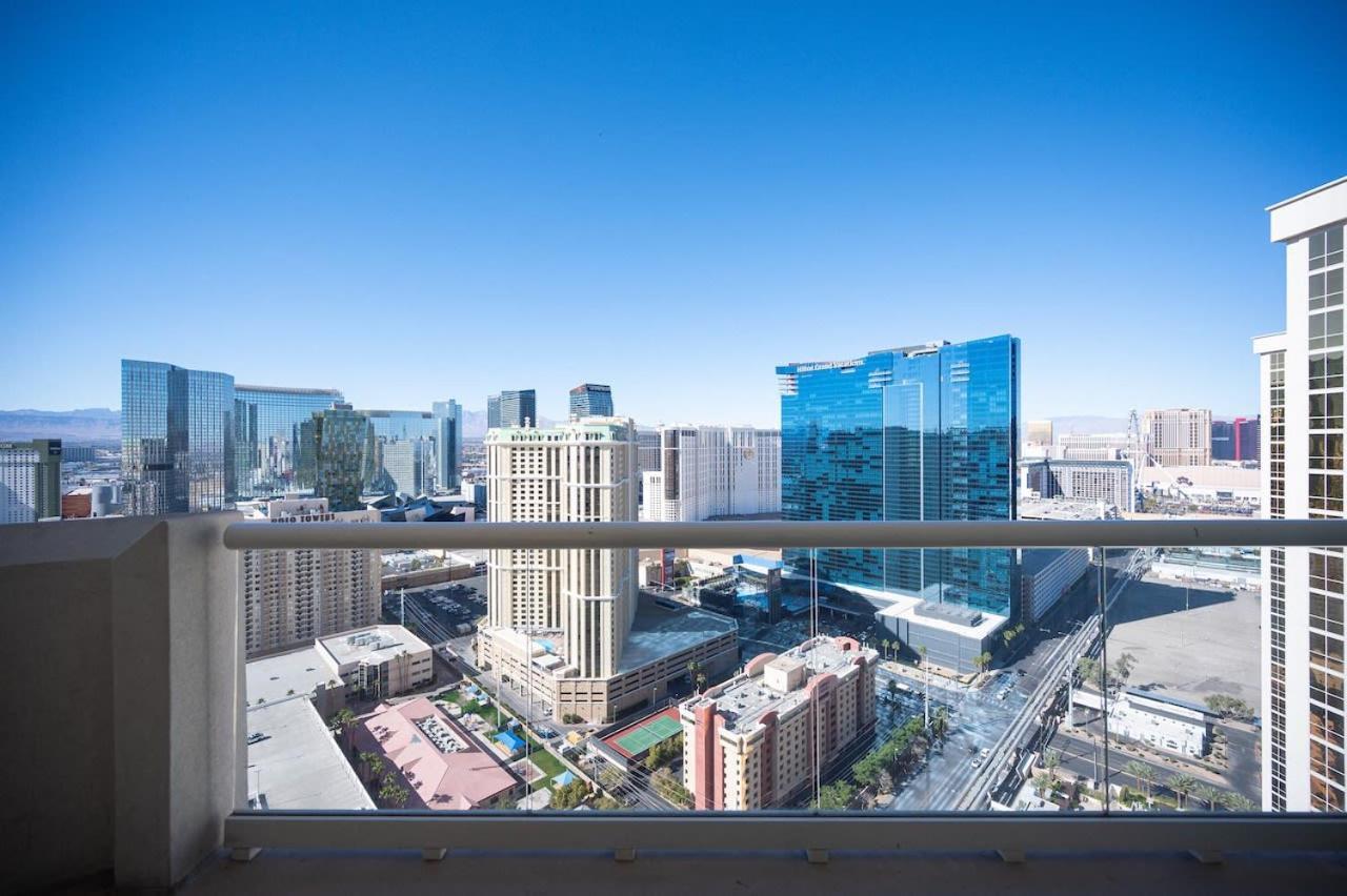 No Fee Strip View Balcony+free Valet+ Pool *
