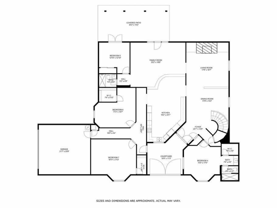 Grand Casa 7 Bdr/4 Ba 15 Beds Sleeps Up To 24 Villa *