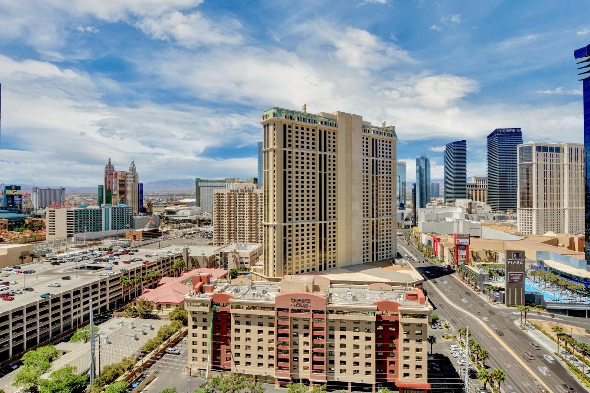 Strip View Balcony - No Fee !