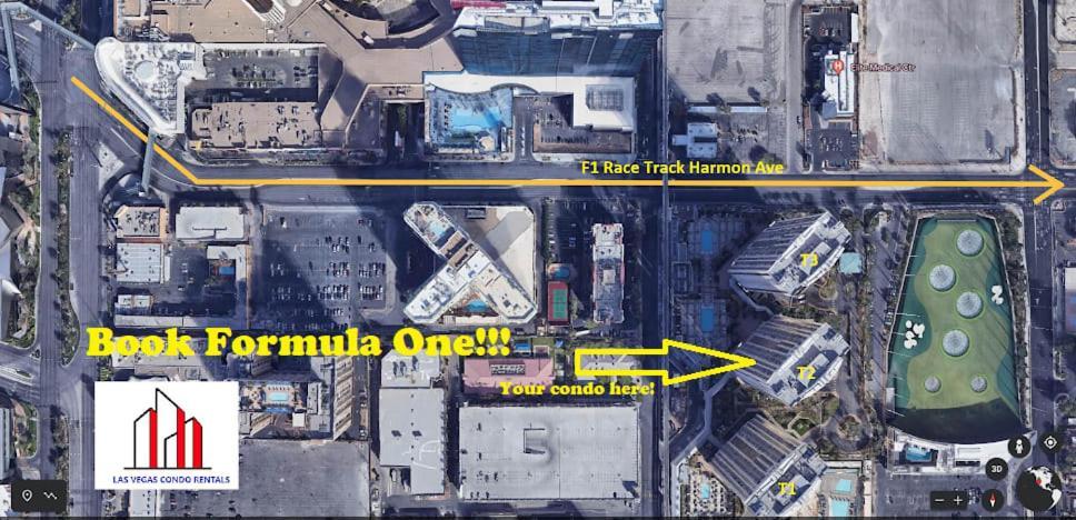 Mgm Signature-28-705 F1 Track & Strip View Balcony * Las Vegas