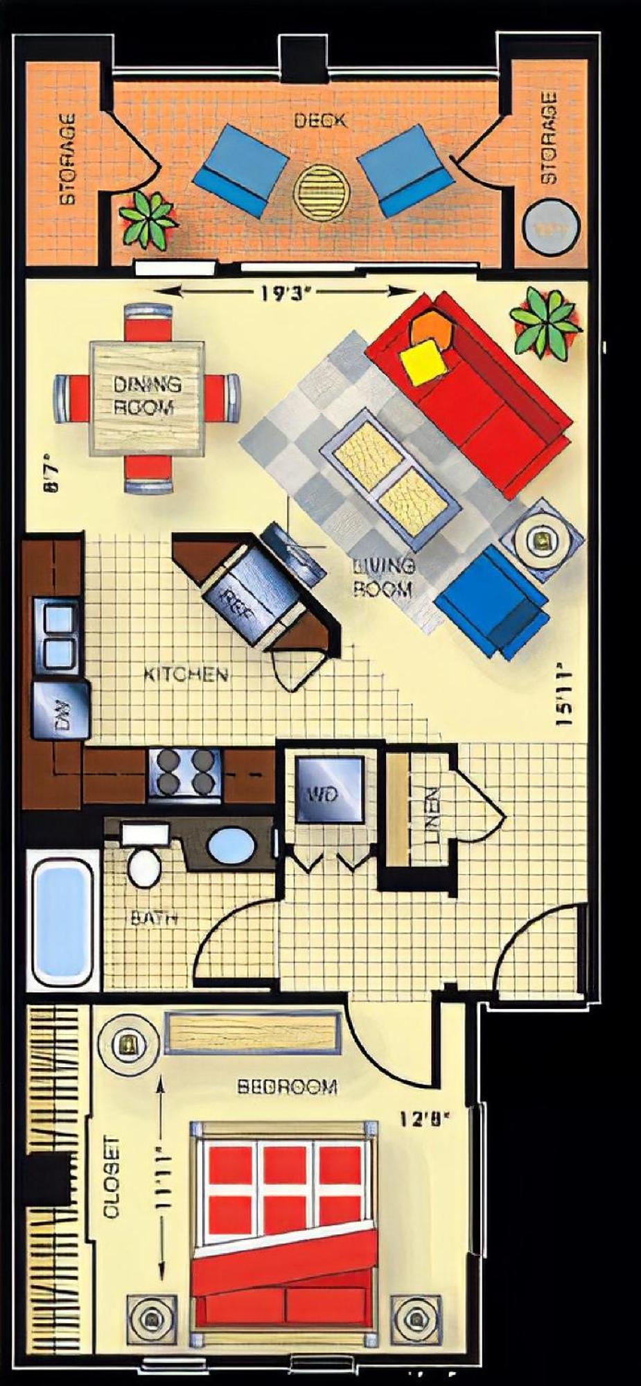 Fabulous Penthouse Vegas Strip View With Amenities! 5 Min Walk To Main Attractions! Only Long Term Min 30 Nights! Appartement *