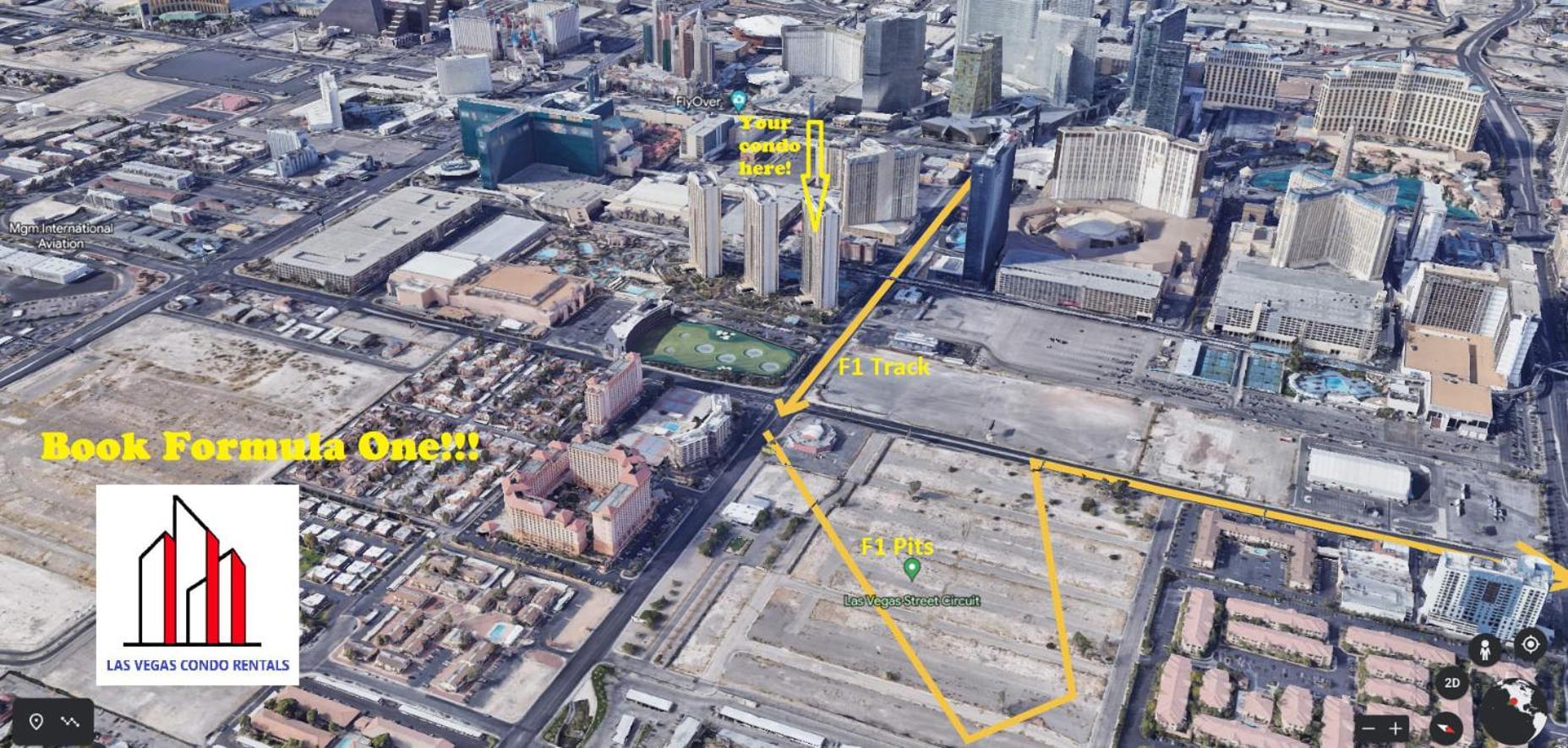 Holiday home Mgm Signature-28-814 1br 2ba F1 Pits View Balcony Las Vegas