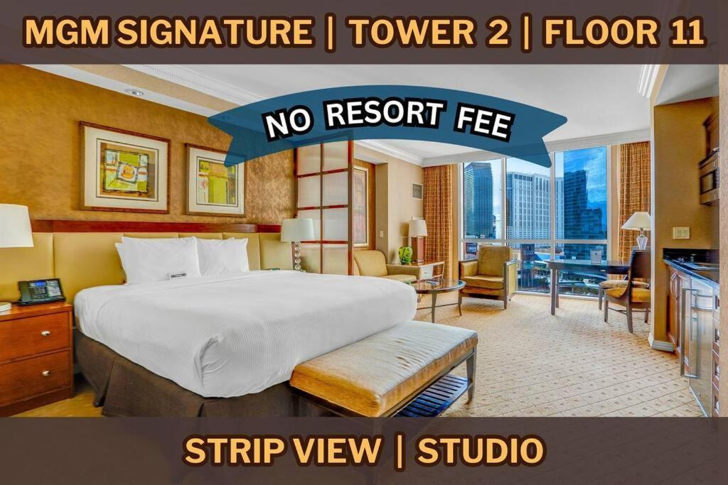 Appartamento 11th Floor Mgm Signature Studio:strip View, No Fee *