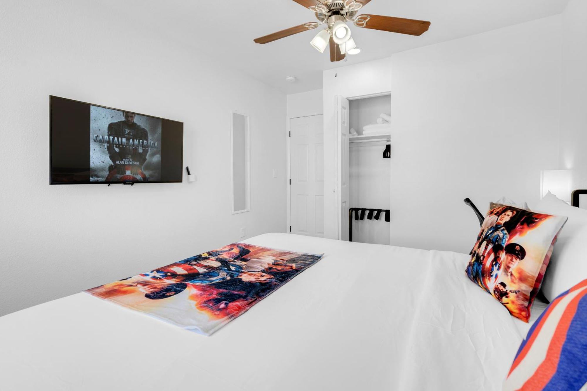 8br 5ba Superhero Retreat-king Beds, Bbq, Hammock, Firepit, Minigolf, Workspace