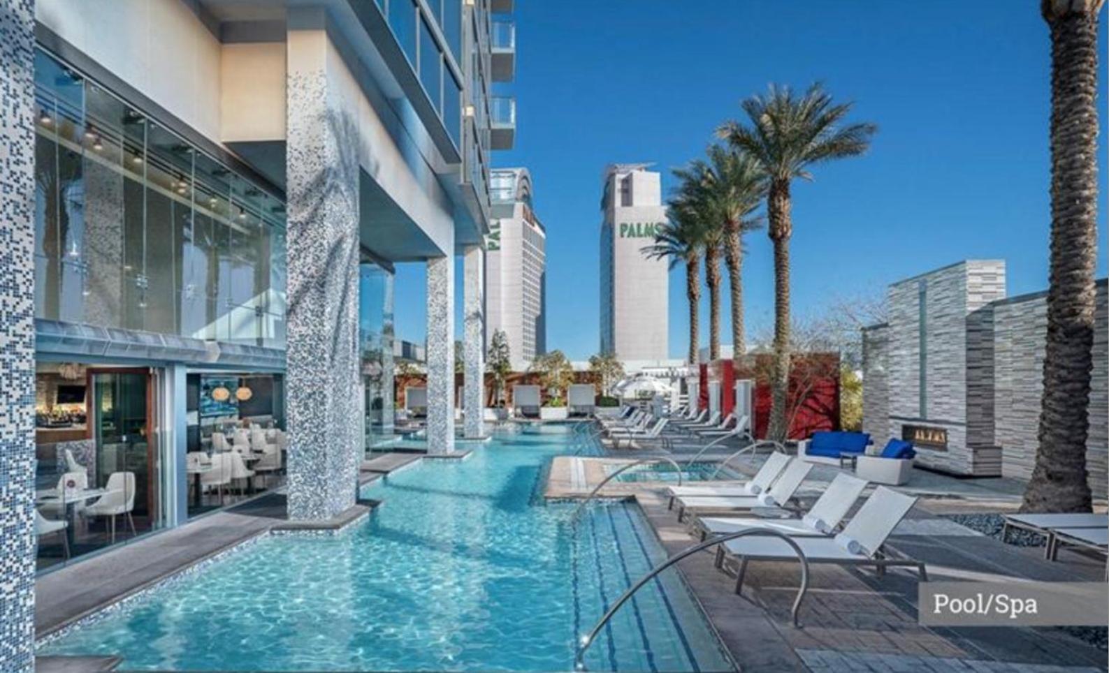 Ava 37th Flr Strip View Balcony Palms Place Las Vegas