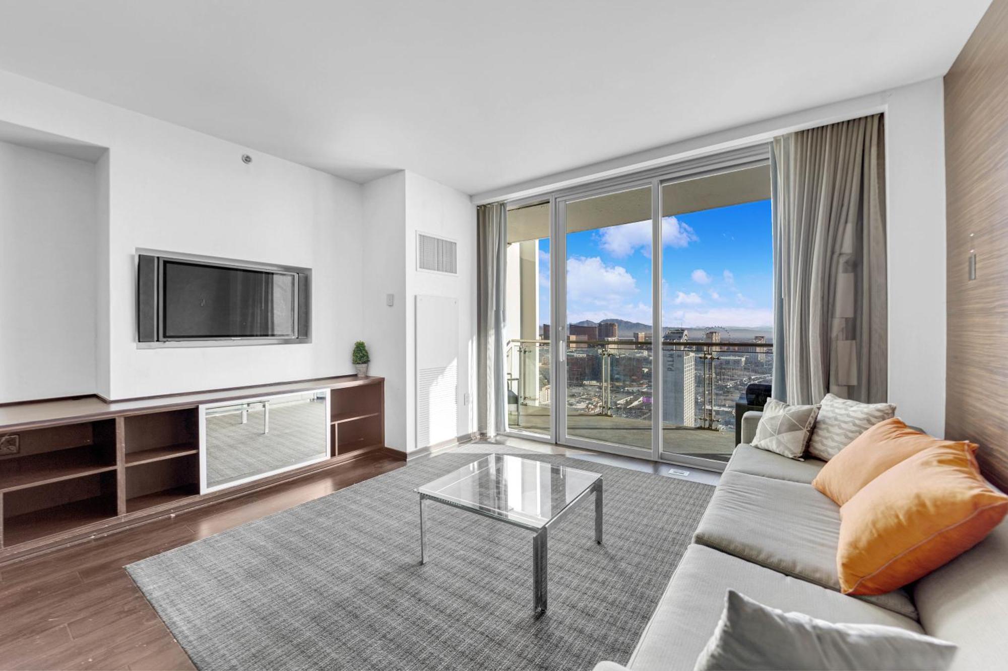 Apartment 52nd Floor Modern Luxury Studio Strip View Las Vegas