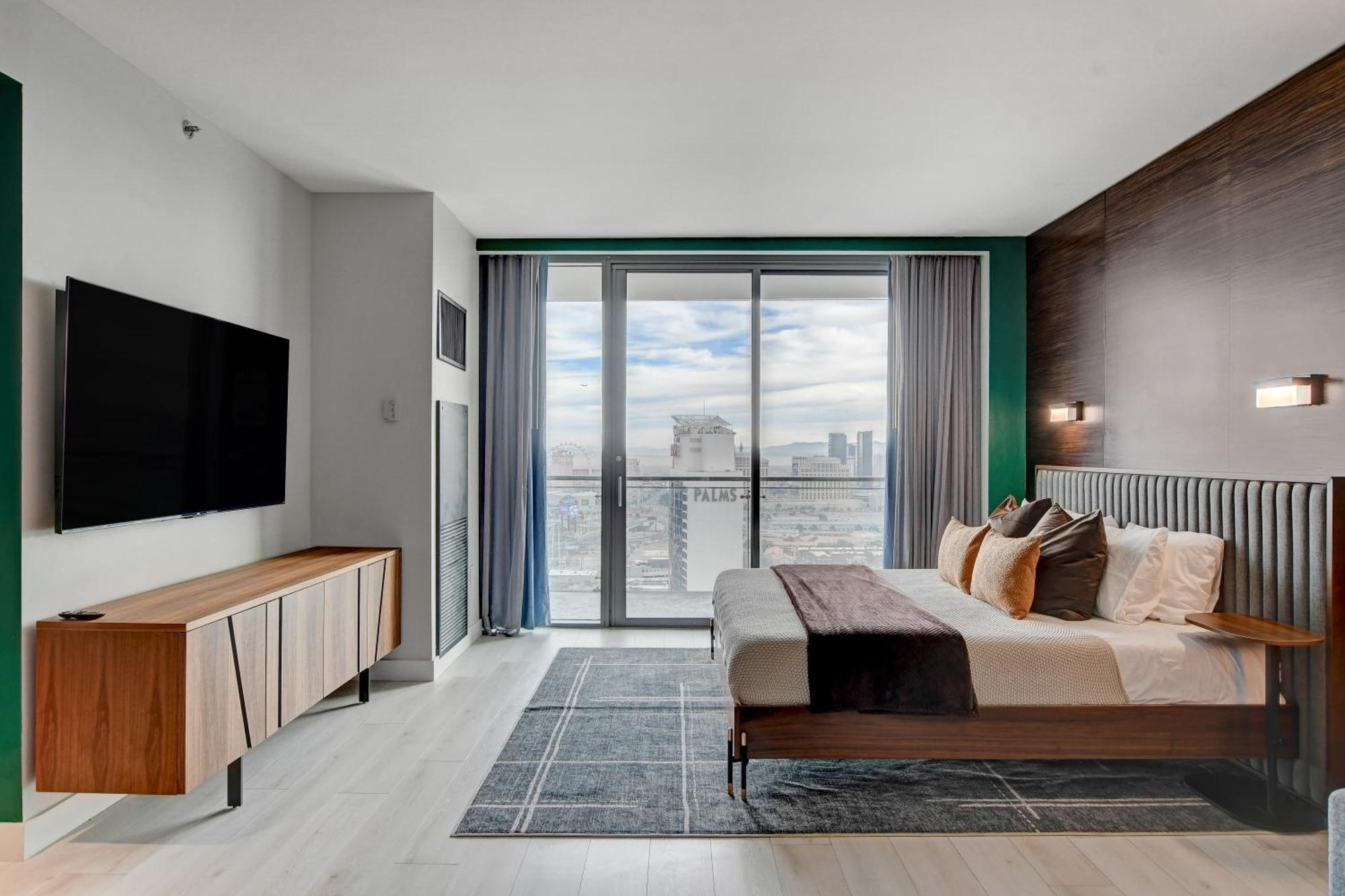 Aparthotel Ava 37th Flr Balcony Strip Views Palm Place *
