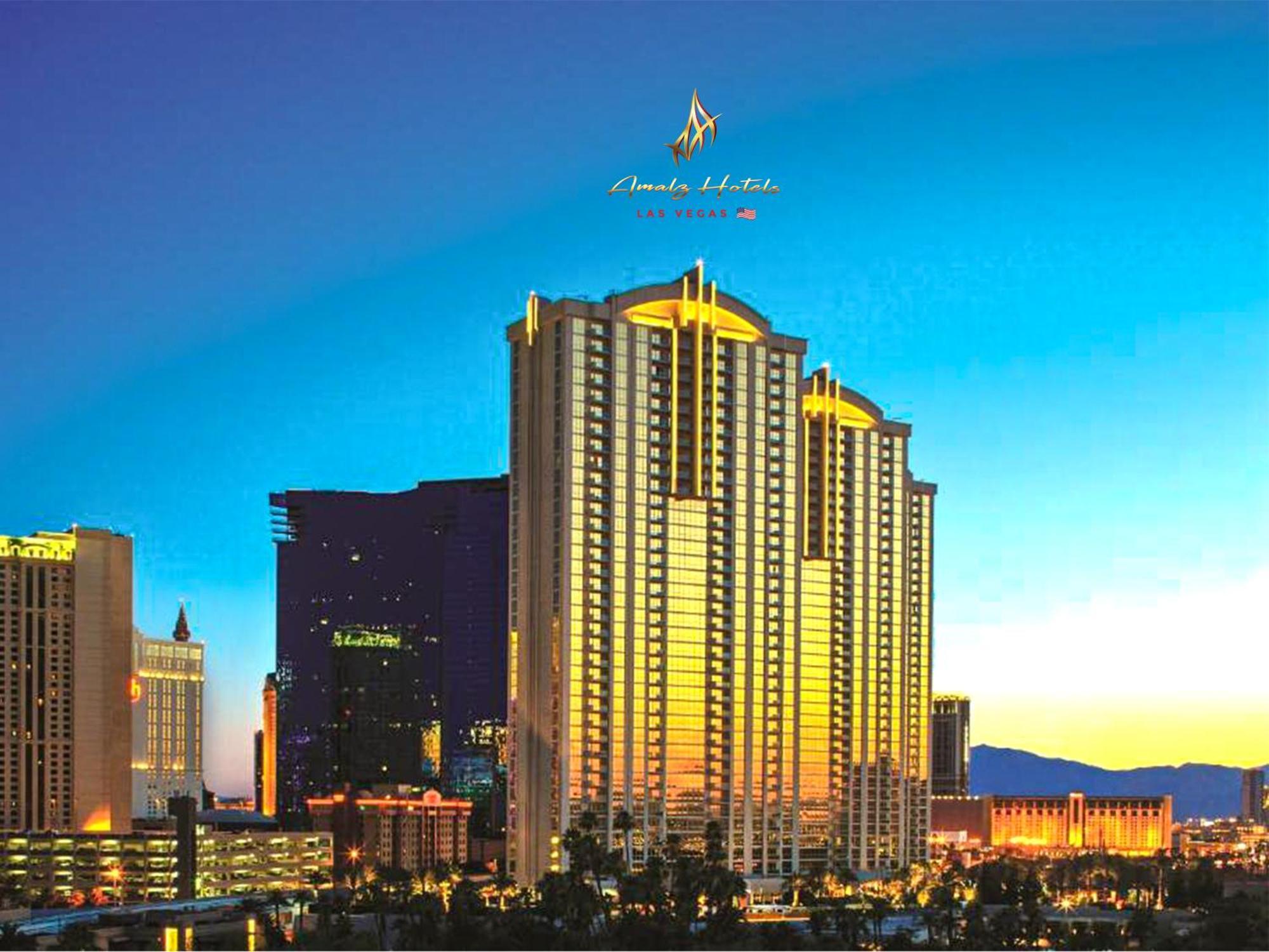 Amalz 2 Bedroom 3 Bathroom Balcony At Mgm Signature ! Vegas Aparthotel *