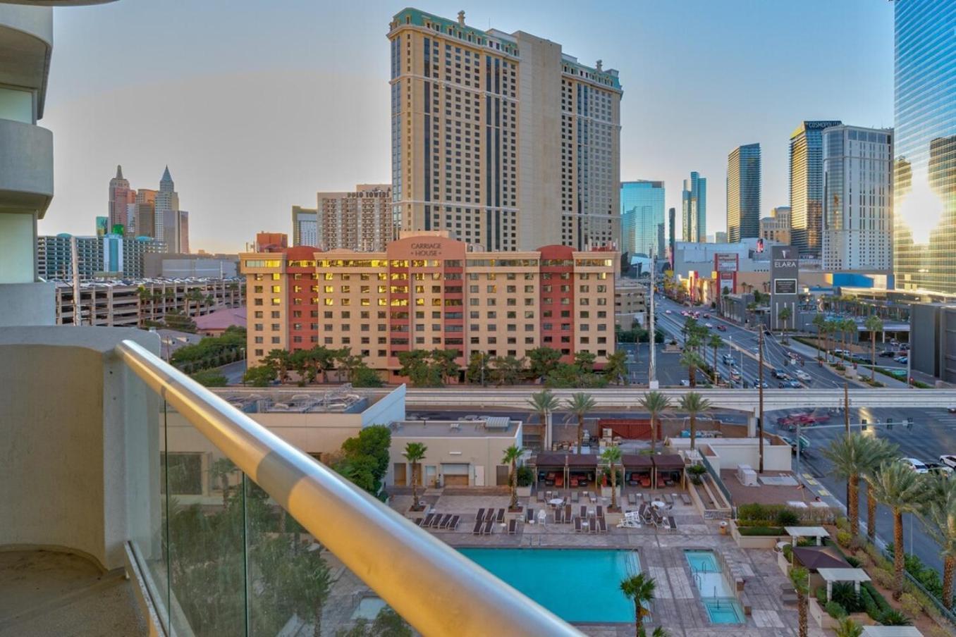 Mgm Balcony Strip Sphere And F1 Race Views