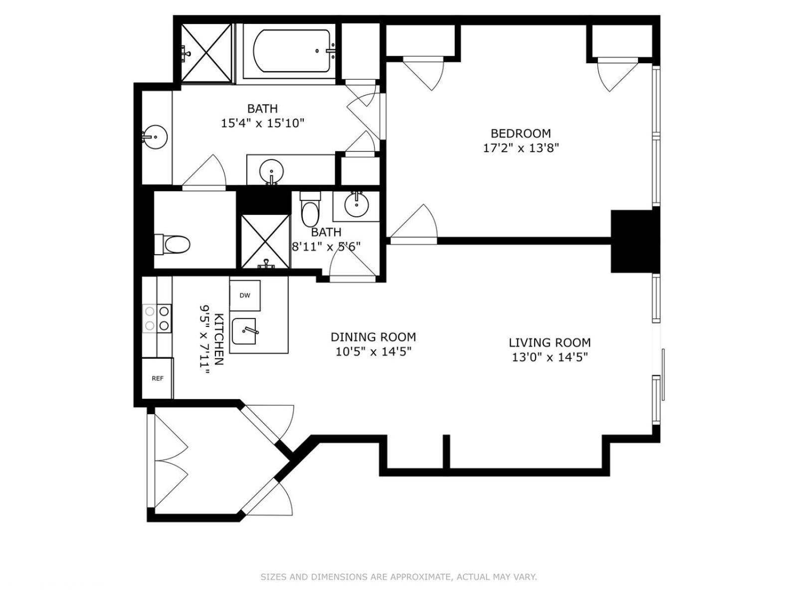 Aparthotel Lady Luck's Vista - Private Balcony - Full Kitchen - Two Full Baths - Jetted Tub - Full Mgm Grand Access W No Fee At Mgm Signature Las Vegas
