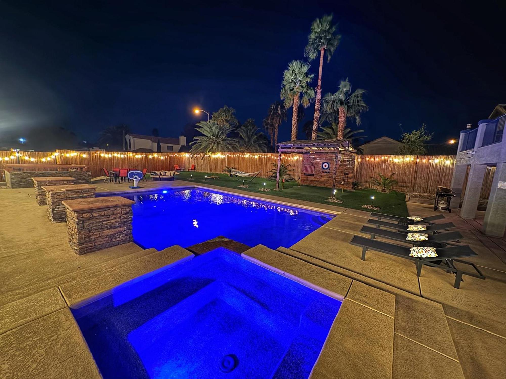 Villa Blue Waterfalls Las Vegas