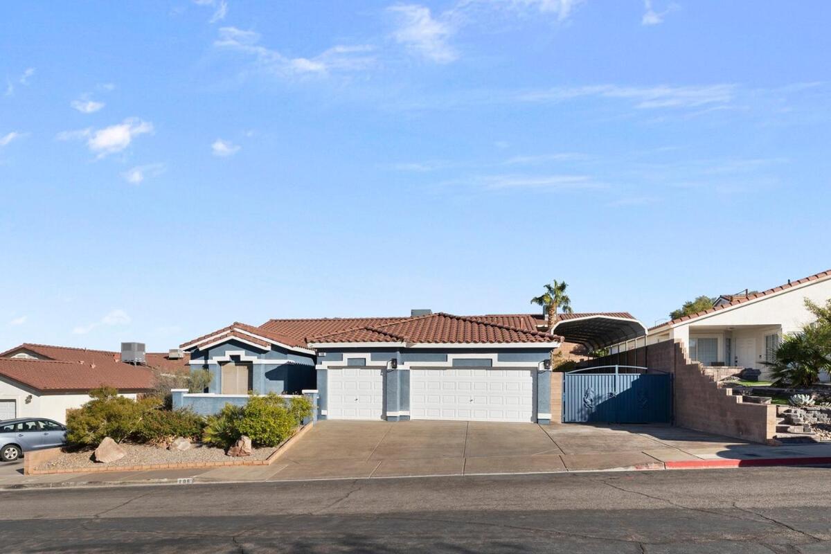 Bold Blue Retreat In Henderson