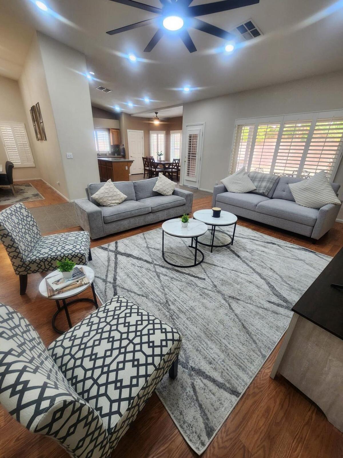Bold Blue Retreat In Henderson