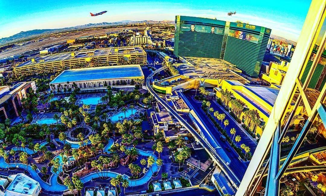 Hotel Lucky Gem Penthouse & Luxury At Signature Resort, Balcony Strip View 2605 Las Vegas